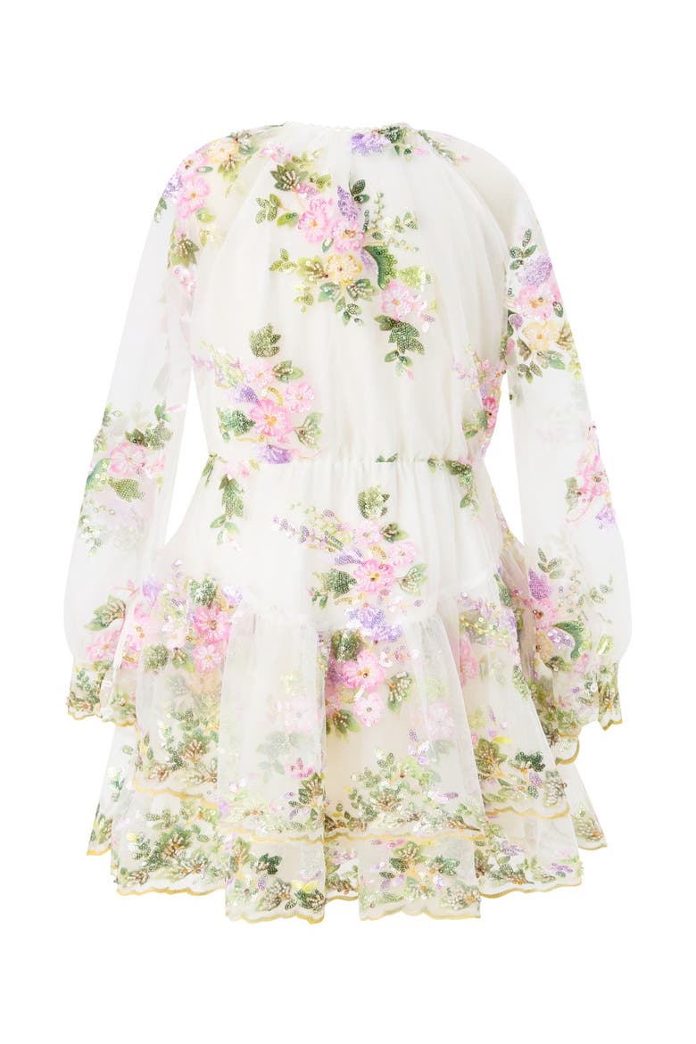 Clover Mini Dress, Alternate, color, Multi