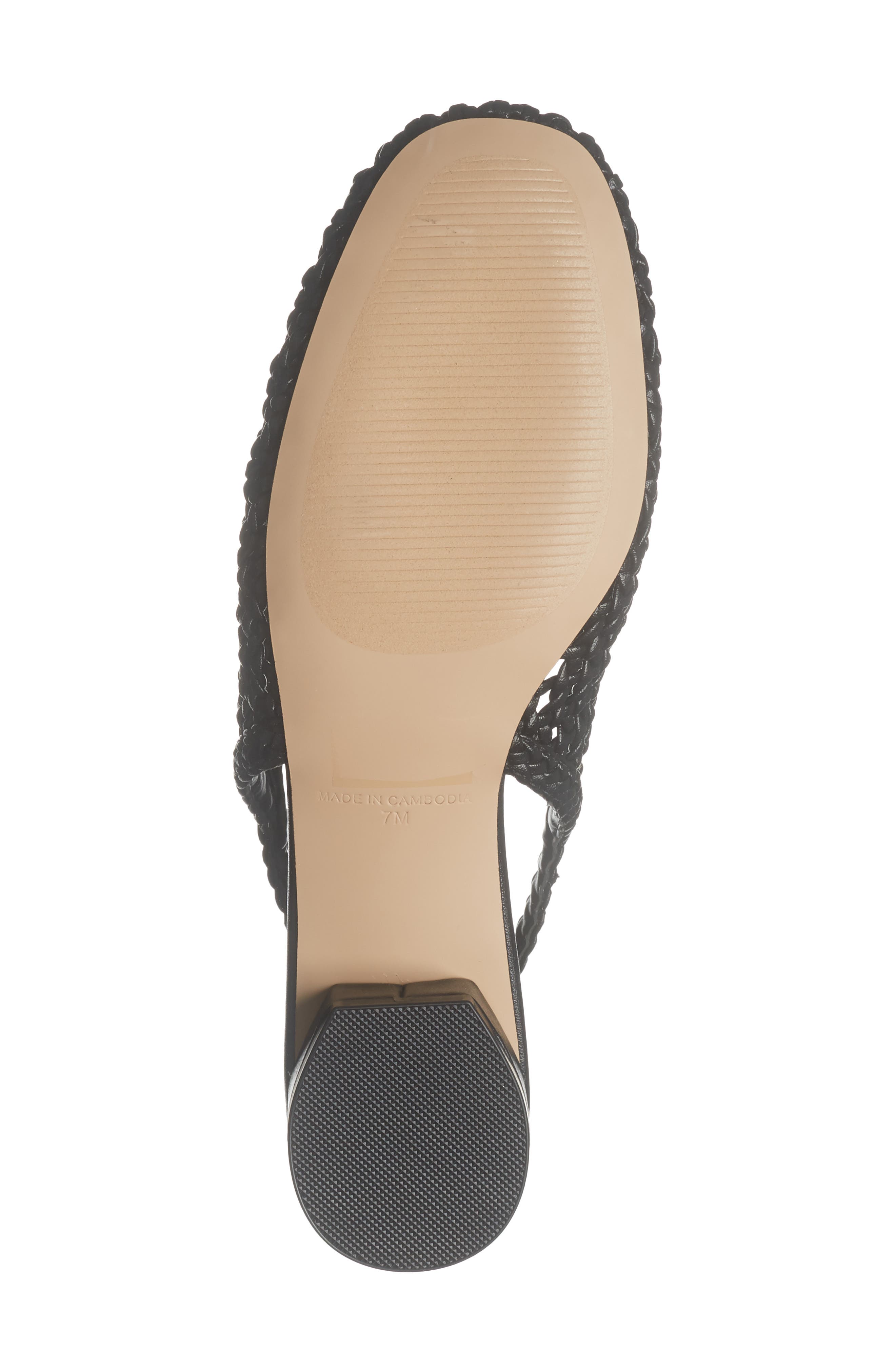 Steve Madden Mallorca Slingback Pump, Alternate, color, Black