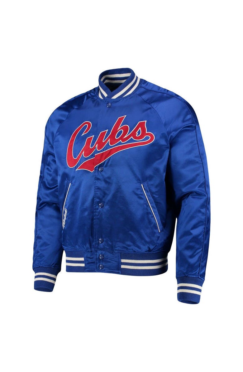 Polo Ralph Lauren Men's Polo Ralph Lauren Royal Chicago Cubs Raglan Full-Snap Jacket, Alternate, color, 