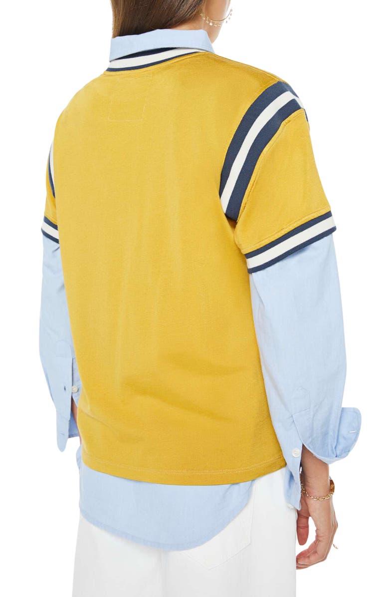 MOTHER The Sport Rib Rowdy Cotton Blend T-Shirt, Alternate, color, We Tried