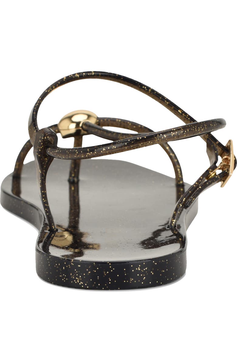 Nine West Shells Ankle Strap Jelly Sandal, Alternate, color,