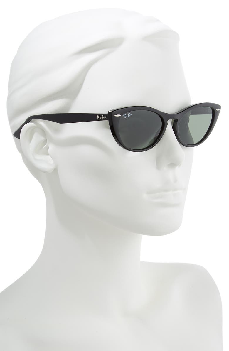 Ray-Ban Nina 54mm Cat Eye Sunglasses, Alternate, color,