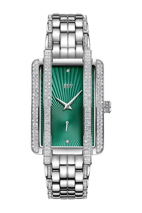 Women's Mink Stainless Steel Diamond Watch, 28mm - 0.12 ctw