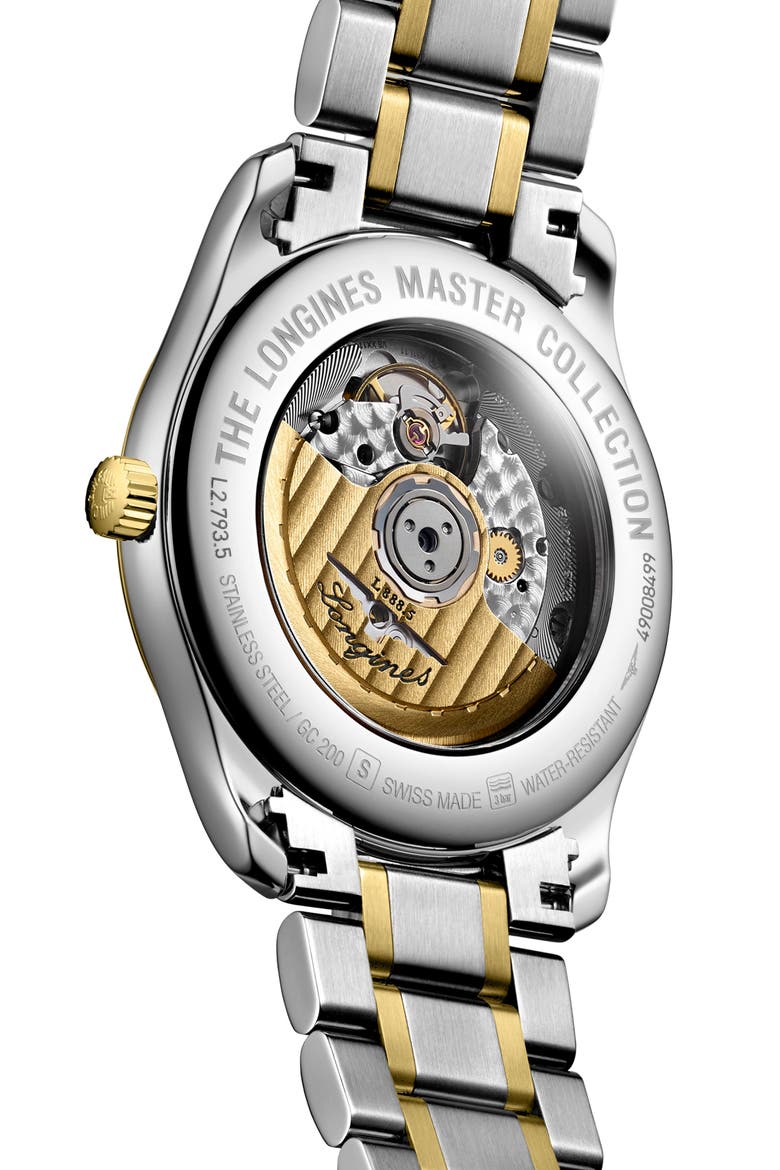 Master Collection Automatic Bracelet Watch, 40mm, Alternate, color, SILVER
