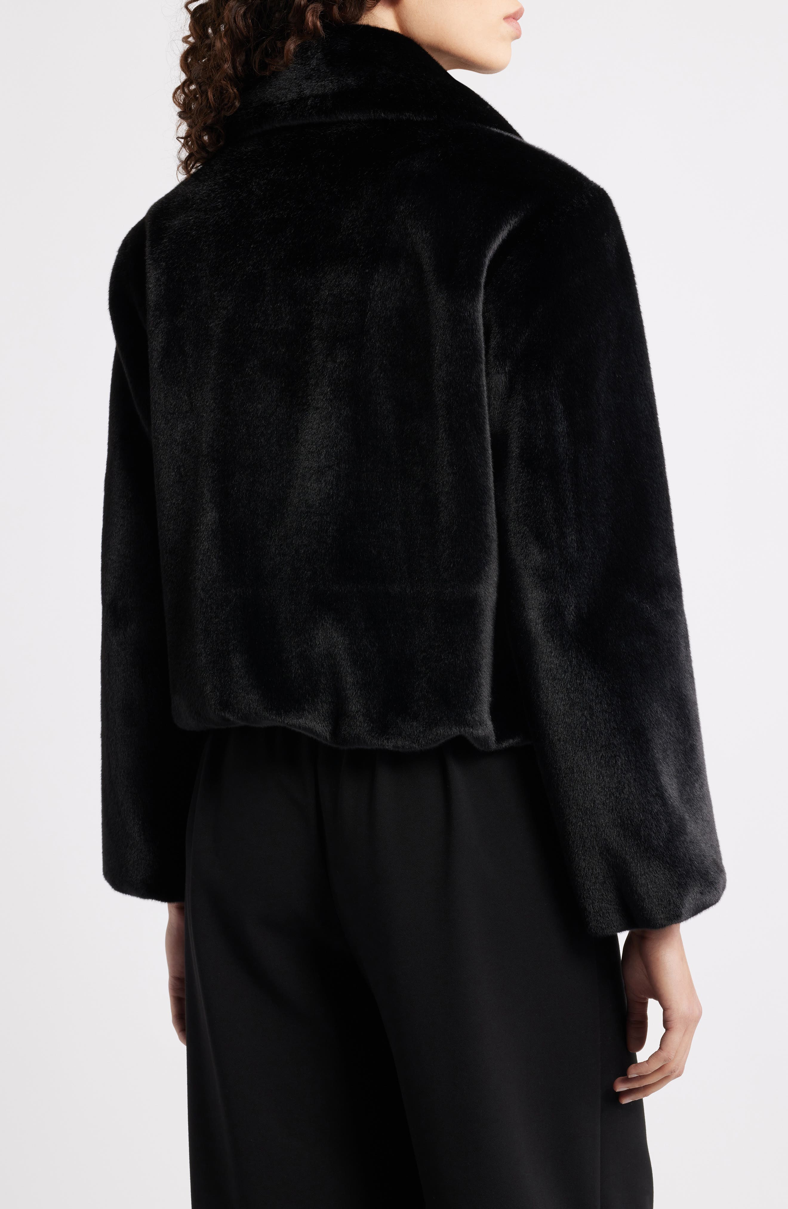 Faux Fur Coat - image 2