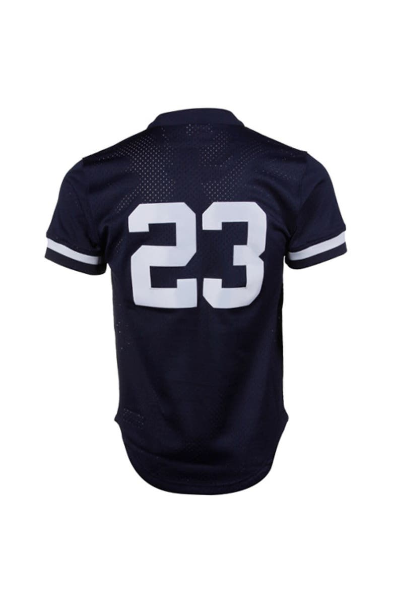 Mitchell & Ness Men's Mitchell & Ness Don Mattingly Navy New York Yankees 1995 Authentic Cooperstown Collection Mesh Batting Practice Jersey, Alternate, color, 