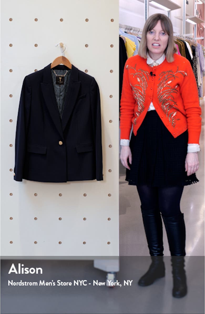 Resa Slim Fit Blazer, sales video thumbnail