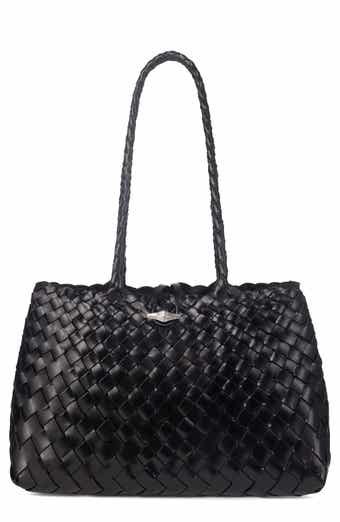 Oryany Kayla Woven Leather Shoulder Bag