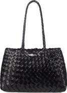 Oryany Kayla Woven Leather Shoulder Bag