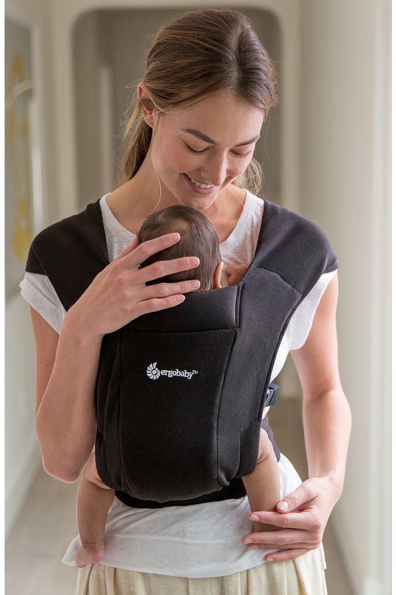Embrace Baby Carrier, Alternate, color, PURE BLACK