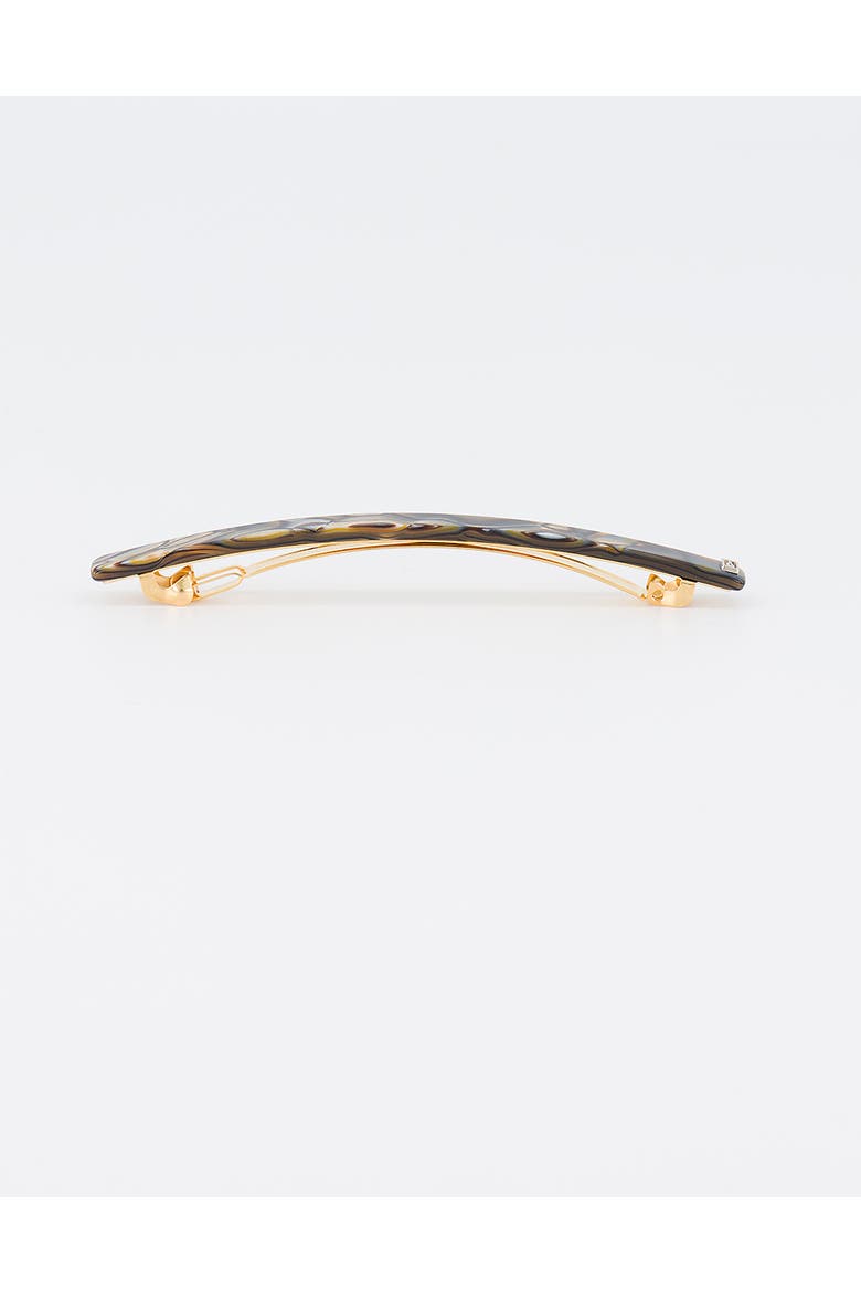 Tuileries Fin Acetate Barette, Alternate, color, Grey