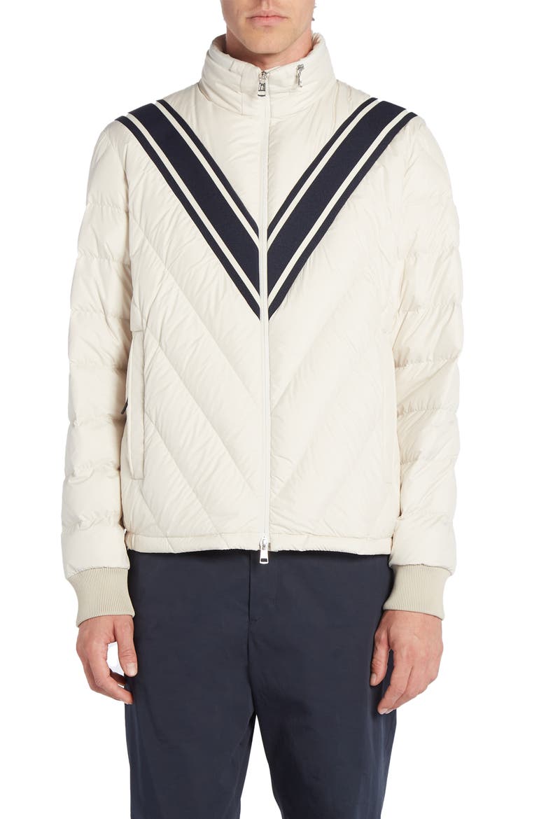 Barrot Down Jacket, Main, color, LIGHT BEIGE