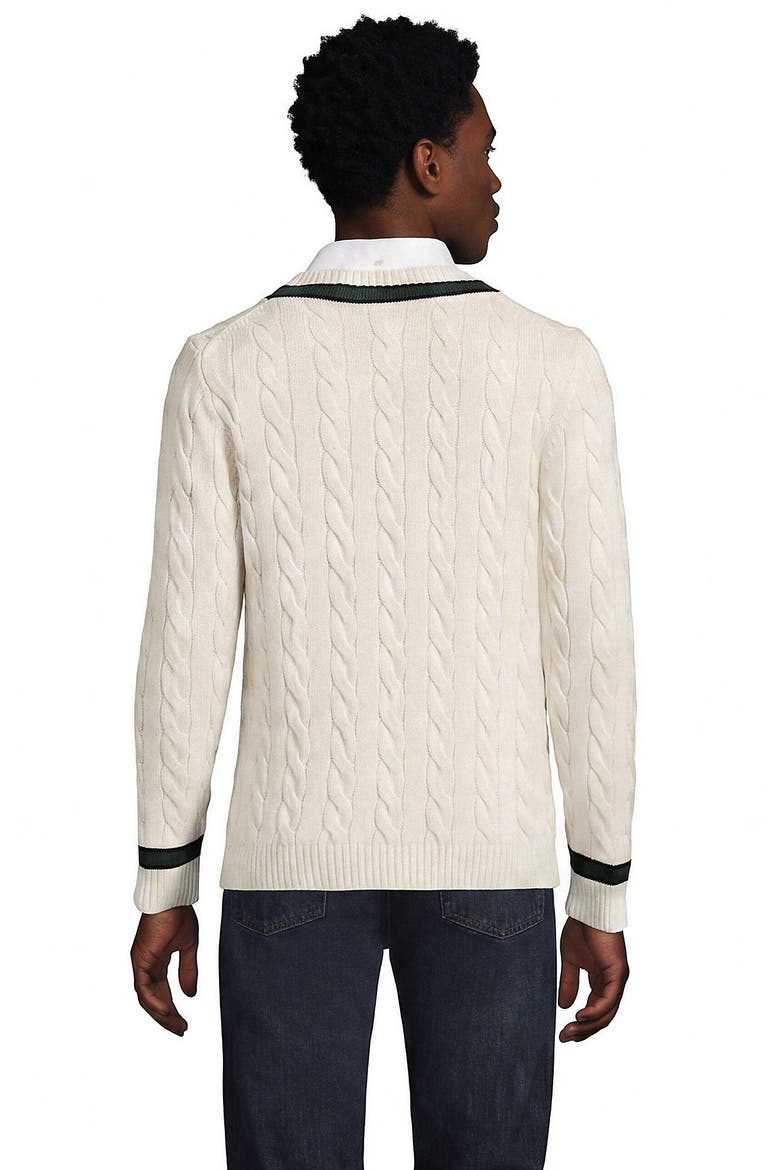 Long Sleeve Drifter Cricket Sweater, Alternate, color, Ivory Latte