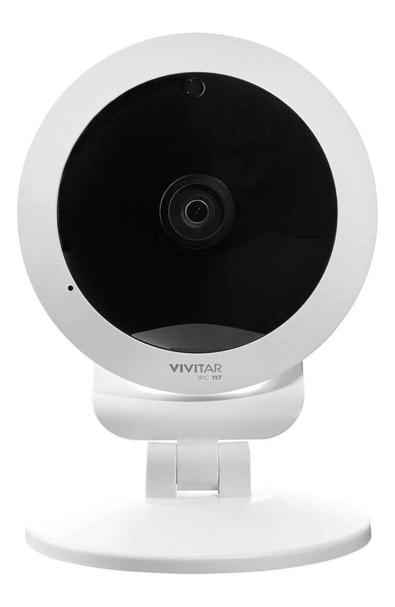VIVITAR 360° High Definition Wi-Fi Cam, Alternate, color, White