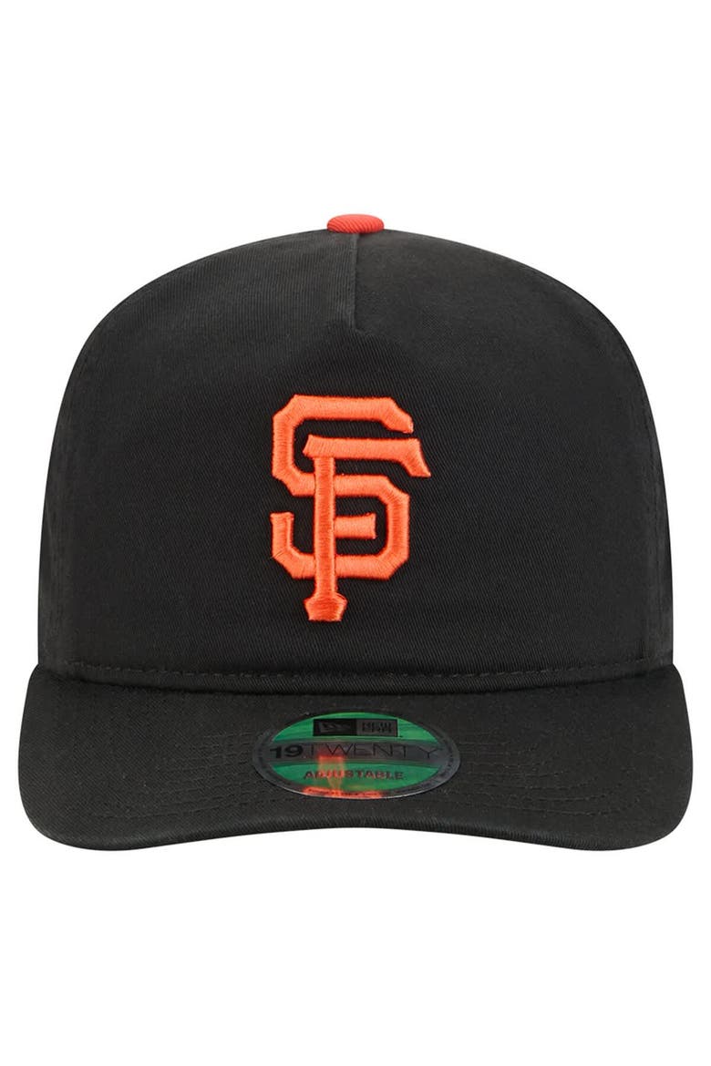 Men's New Era  Black San Francisco Giants Team 19TWENTY Adjustable Hat, Alternate, color, Black