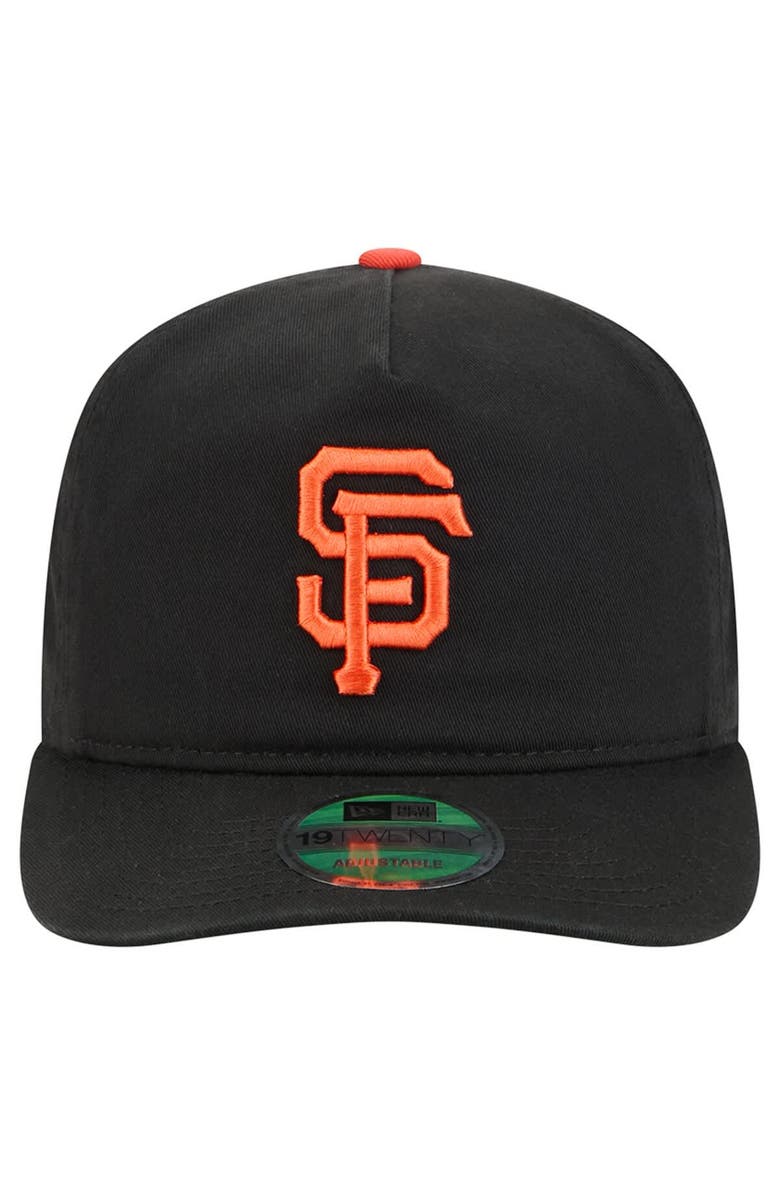 New Era Men's New Era Black San Francisco Giants Team 19TWENTY Adjustable Hat, Alternate, color, Black