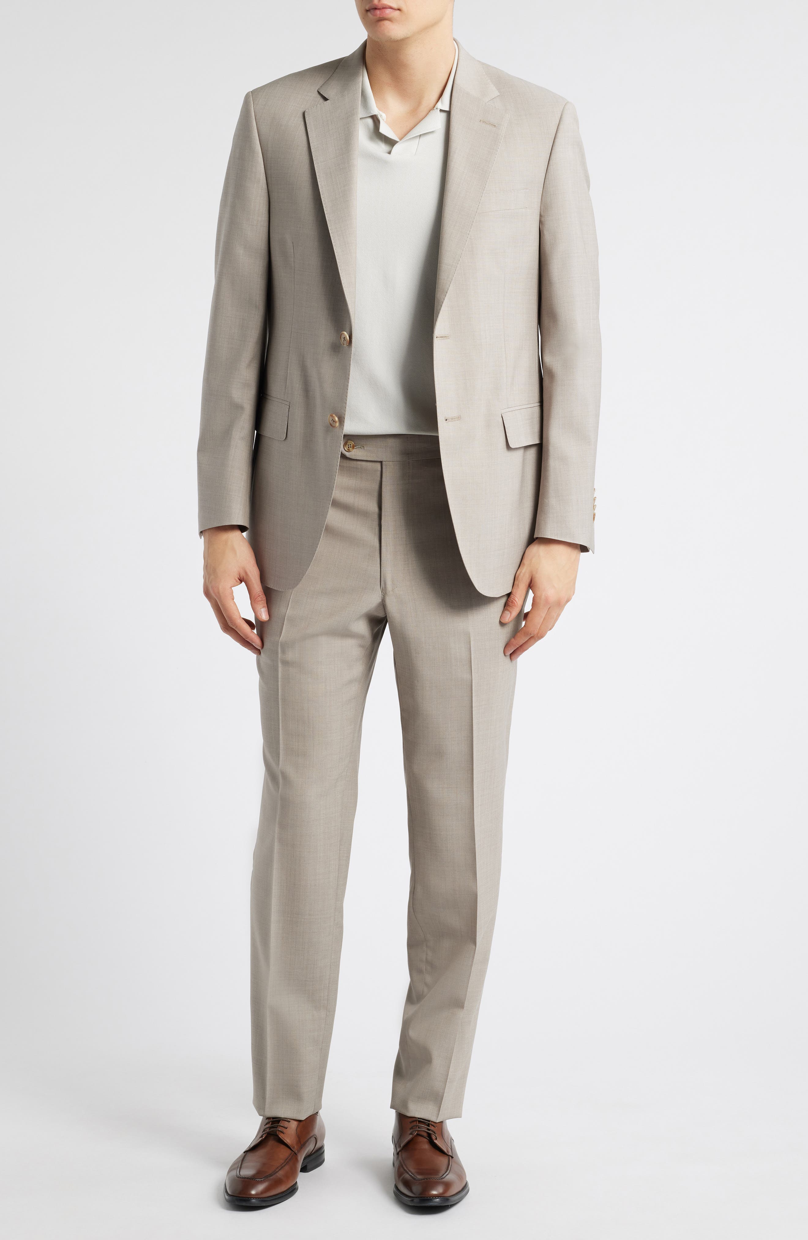 Peter Millar Flynn Classic Fit Stretch Wool Suit