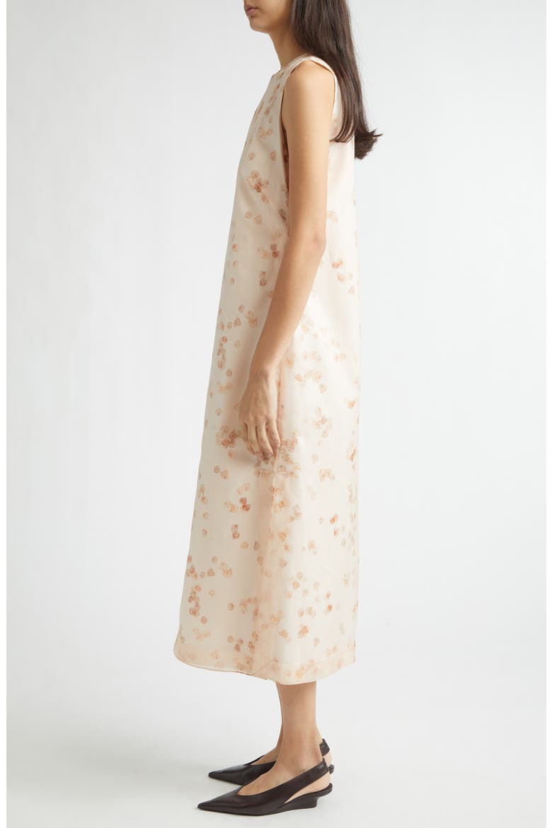 Nadja Stretch Cotton Poplin Shift Dress, Alternate, color, 416689 PALE BLUSH PETALS