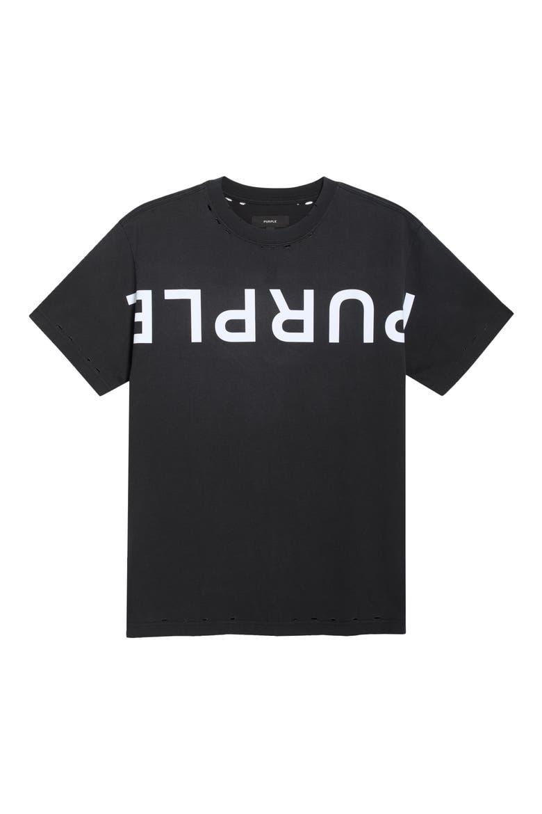 Heavyweight Cotton Jersey Graphic T-Shirt, Alternate, color, BLACK