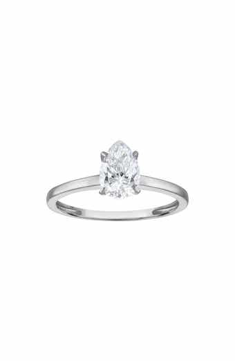 FZN 14K Gold Lab Grown Diamond Solitaire Ring