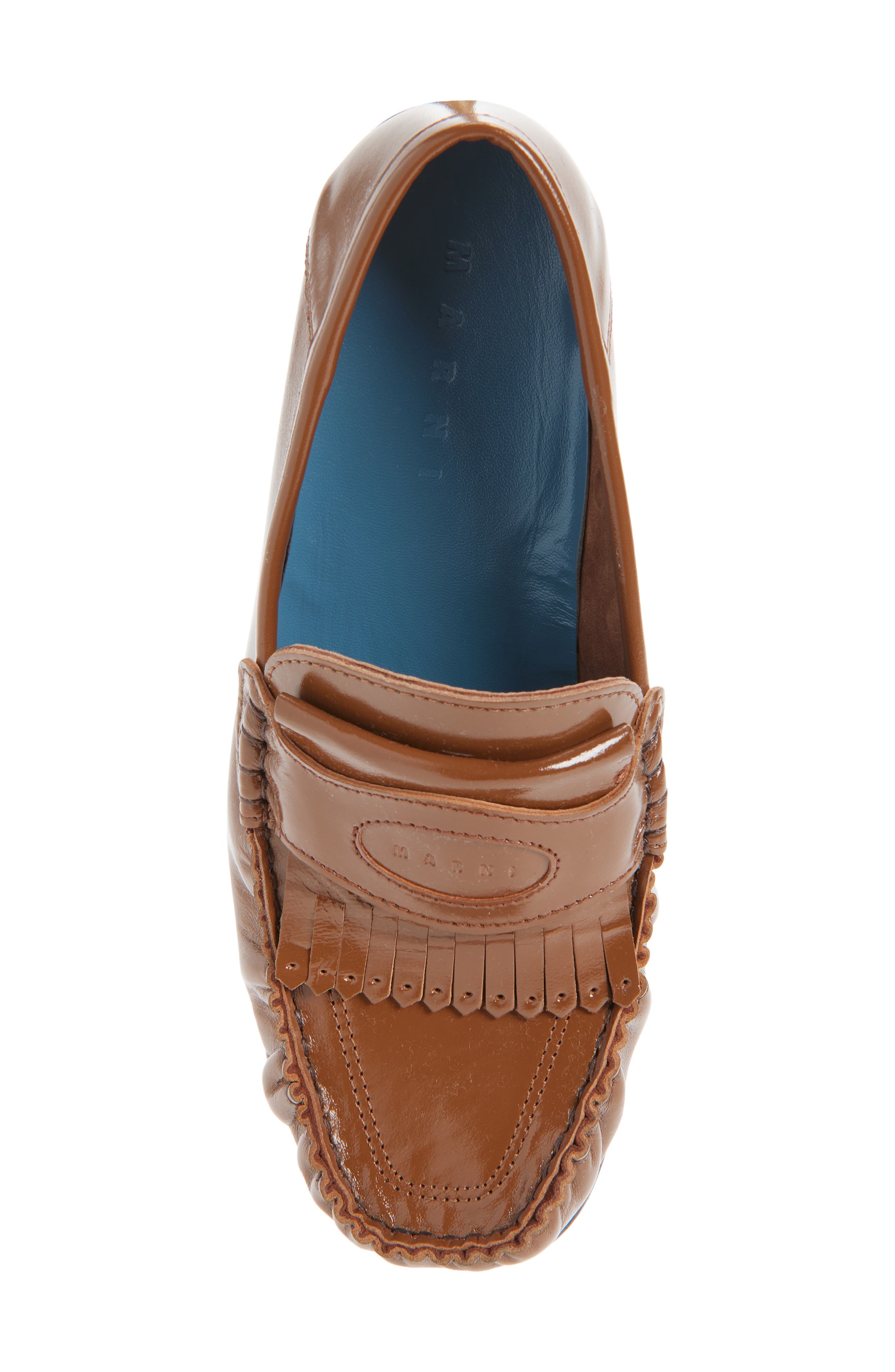 Collapsible Loafer, Alternate, color, 00M15 LEATHER