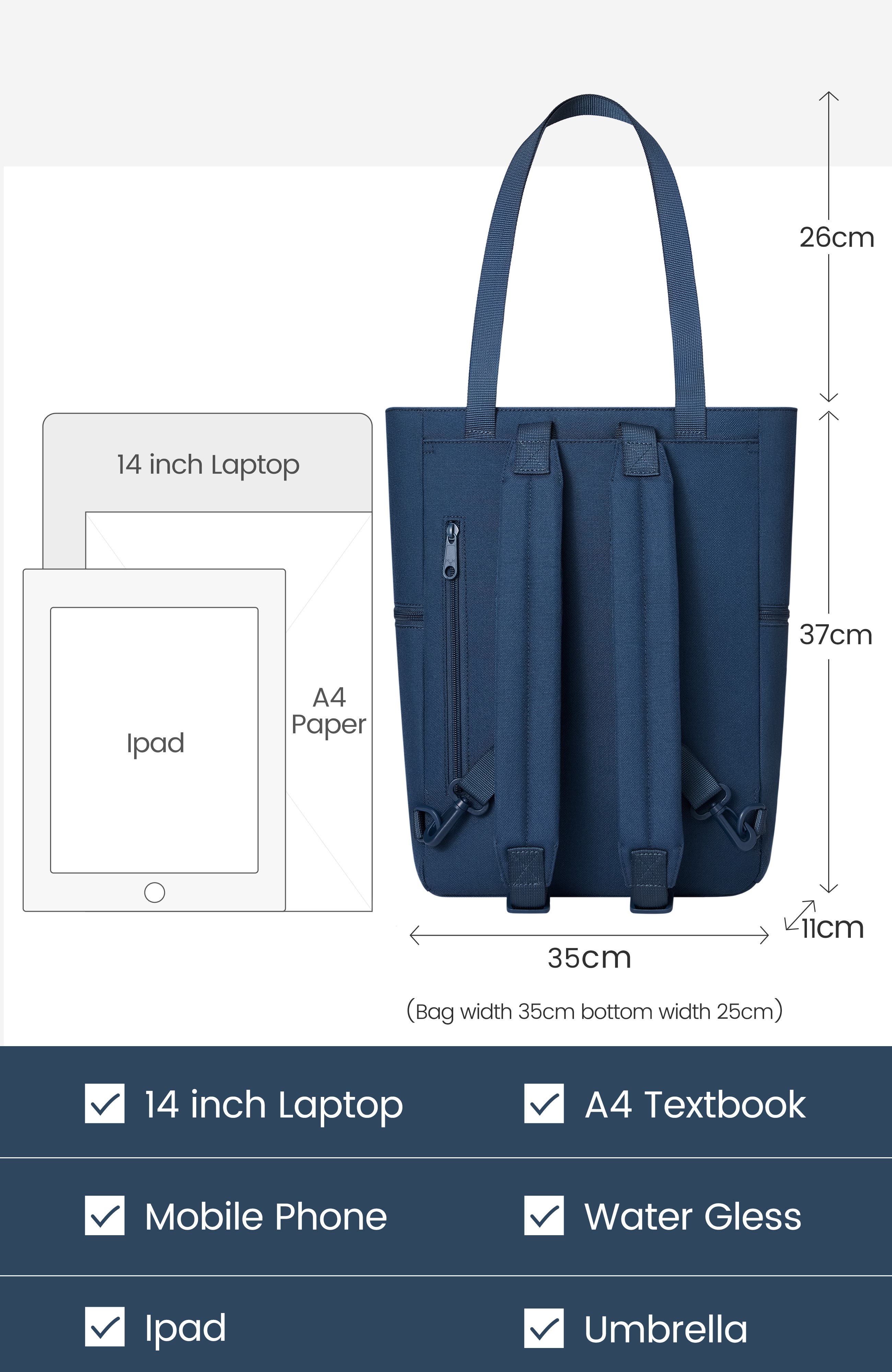 MaH Siro Totepack, Alternate, color, Dark Blue