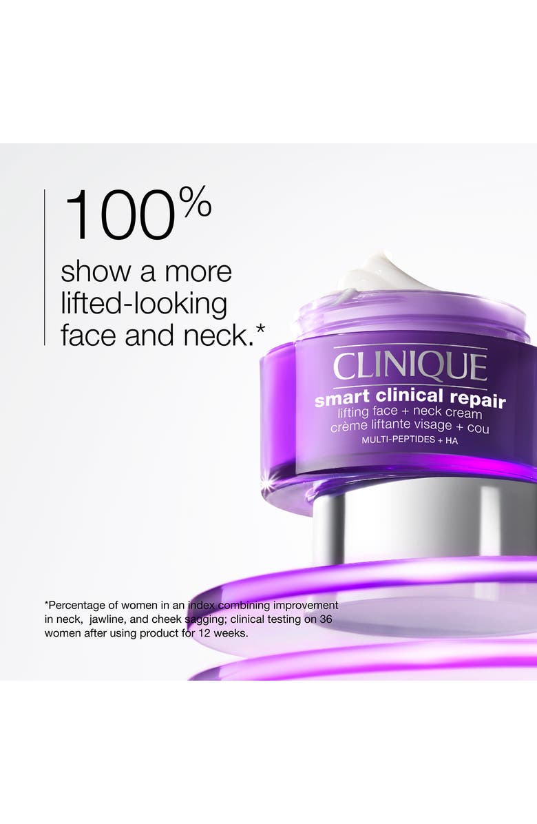 Clinique Smart Clinical Repair Lifting Face + Neck Cream, Alternate, color, 