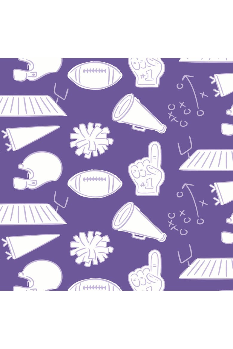 Parker Zipper Pajama, Alternate, color, Pep Rally Purple
