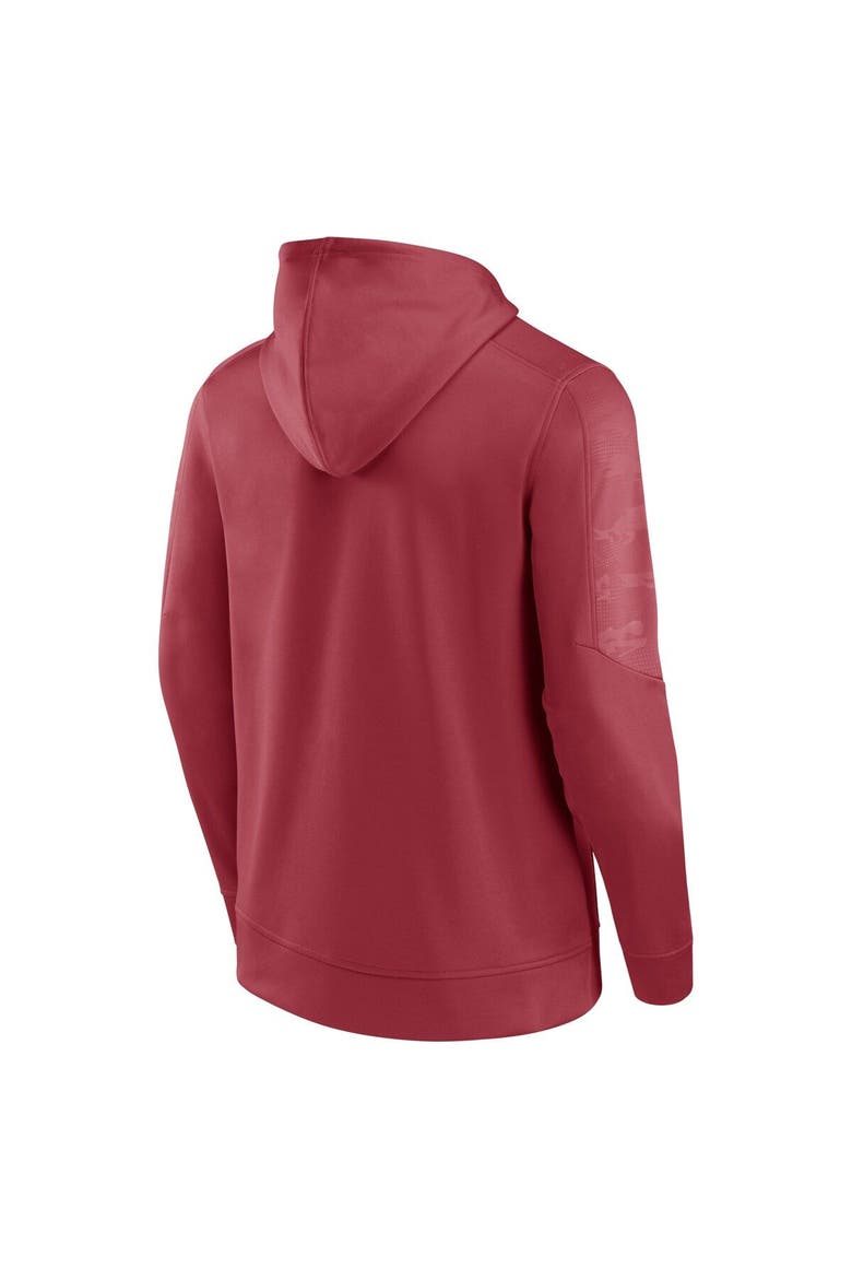 Men's Fanatics Branded Cardinal Arizona Cardinals On The Ball Pullover Hoodie, Alternate, color, Cardinal