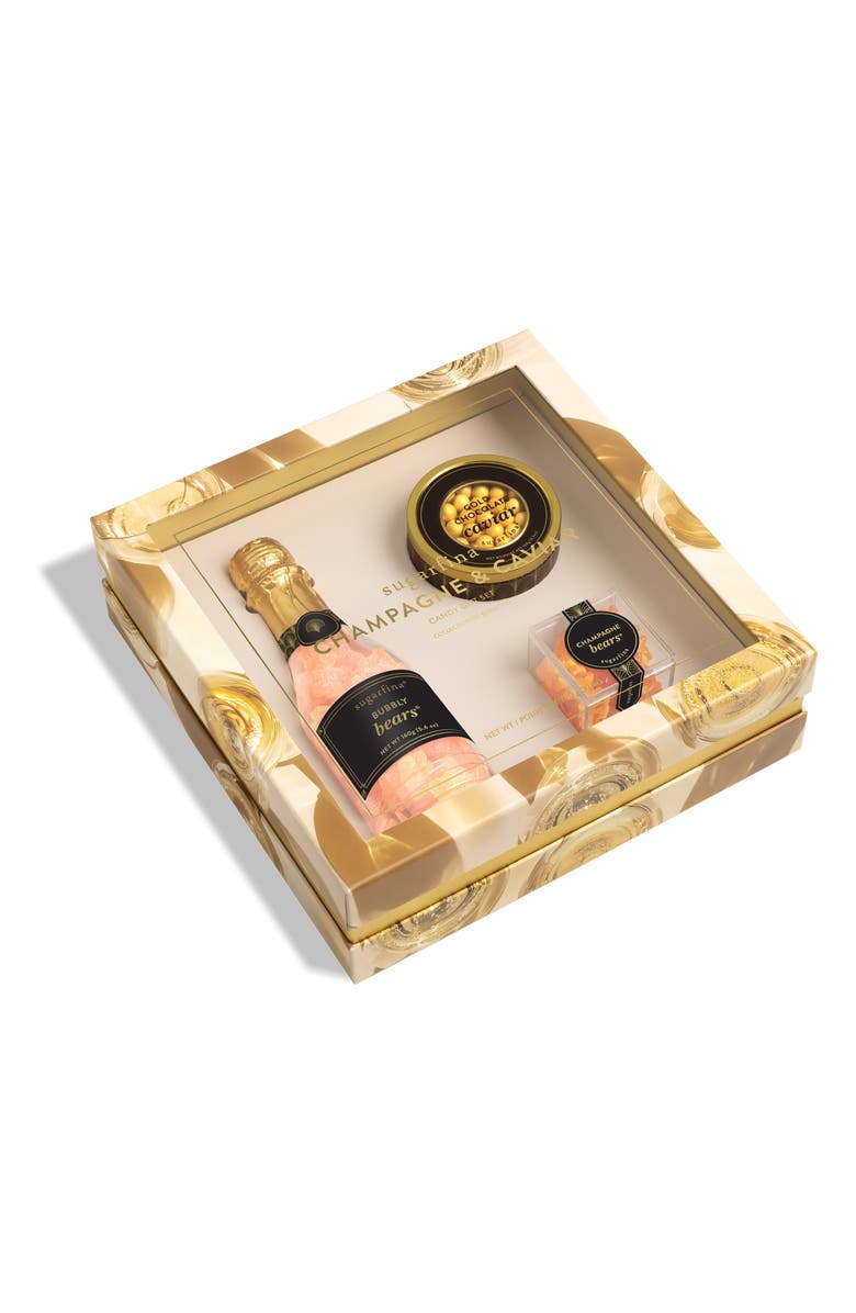 sugarfina Champagne
Caviar Candy Gift Set, Alternate, color, Gold/ Pink