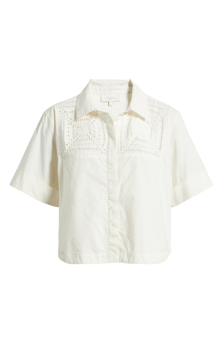 Cleobella Montana Woven Shirt, Alternate, color, Ivory