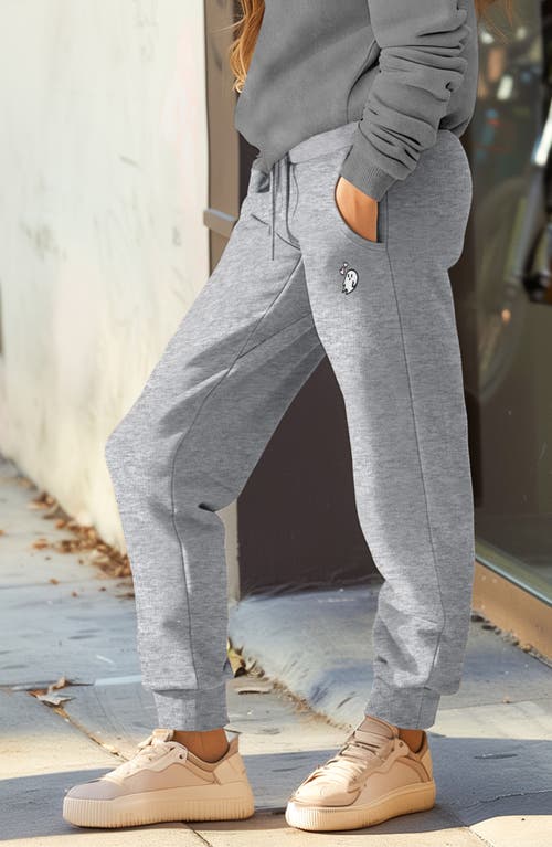 Dalix Womens Heartly Ghost Midweight Fleece Jogger Pant