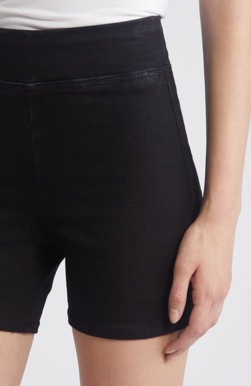 FRAME FRAME JET SET PULL-ON DENIM SHORTS