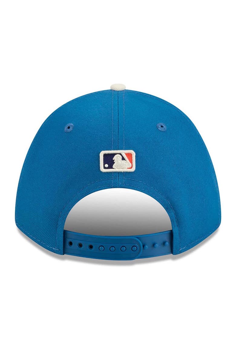 New Era Men's New Era Blue Milwaukee Brewers 2026 City Connect 9FORTY M-Crown Adjustable Hat, Alternate, color, Blue