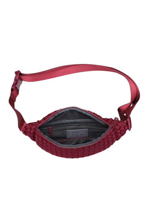 Sol And Selene Aim High Belt Bag In Wine