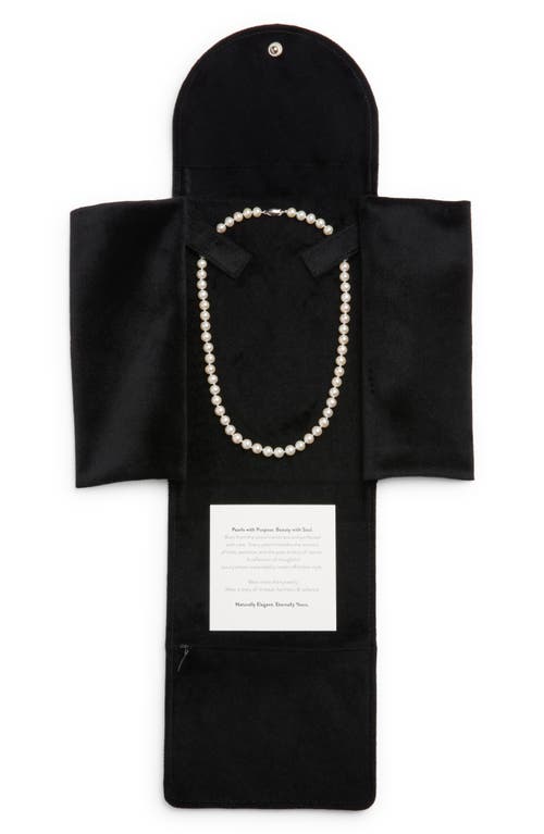 Nordstrom Freshwater Pearl Necklace In White
