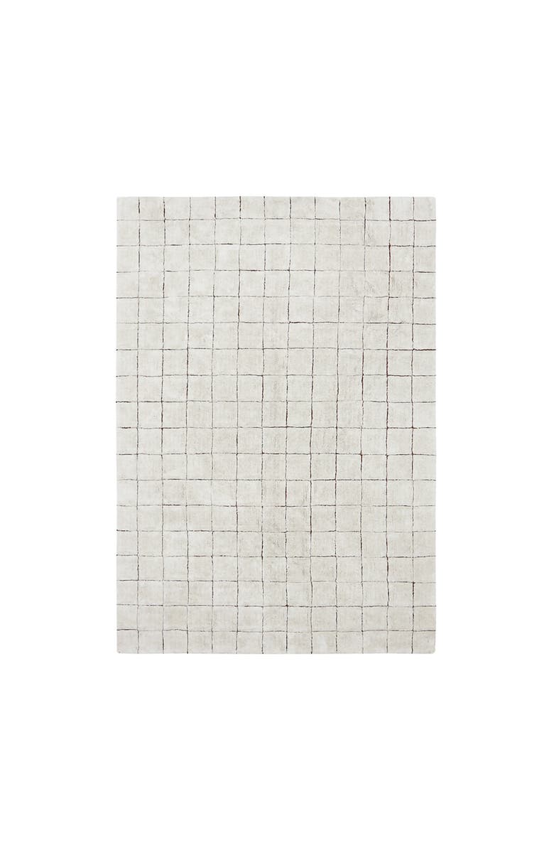 Lorena Canals Washable rug Mosaic, Main, color, Natural, Toffee