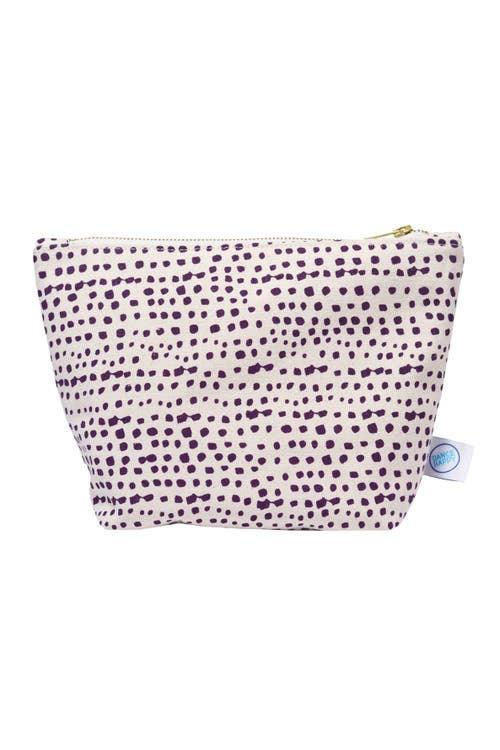 Dance Happy Incana Cosmetic Bag In Italian Plum