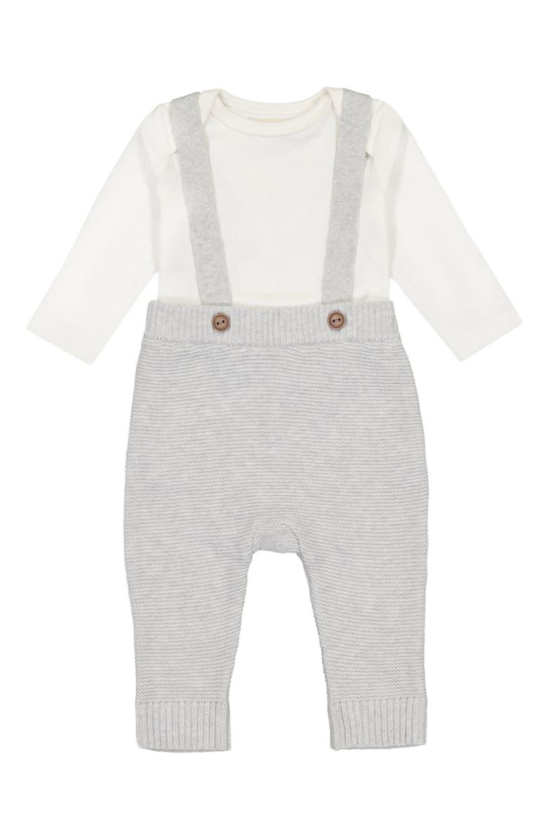 Hope & Henry Baby Organic Bodysuit and Sweater Overall Set, Infant, Main, color, 