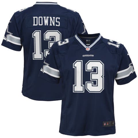 Youth Nike Caleb Downs Navy Dallas Cowboys Team Game Jersey