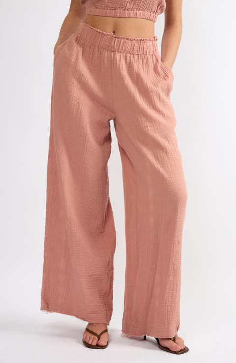 TWN正規品★24SS★Ragtime wide cotton pants Women's 100% Cotton Wide-Leg Pants | Nordstrom