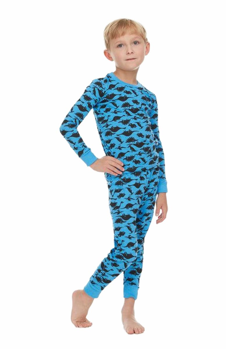 BenBen Boy's Pajama Set, Alternate, color, Dark Blue
