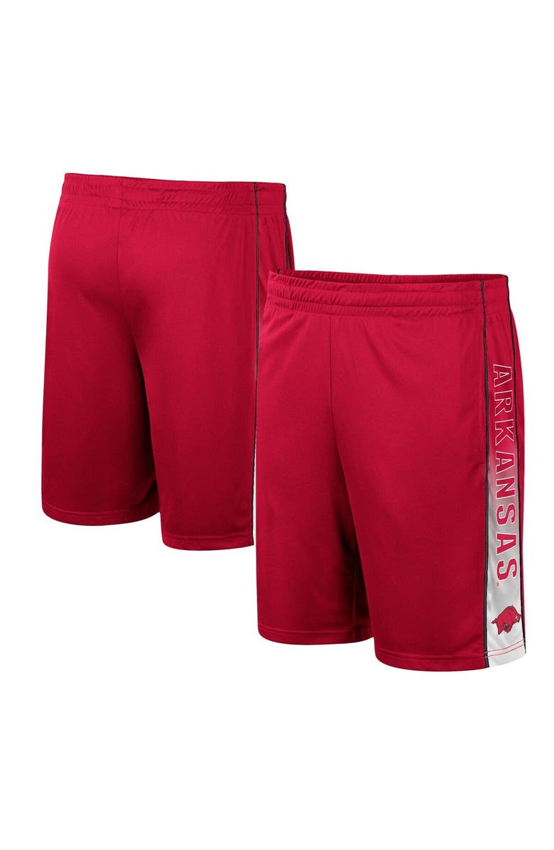 COLOSSEUM Men's Colosseum Cardinal Arkansas Razorbacks Lazarus Shorts, Main, color,