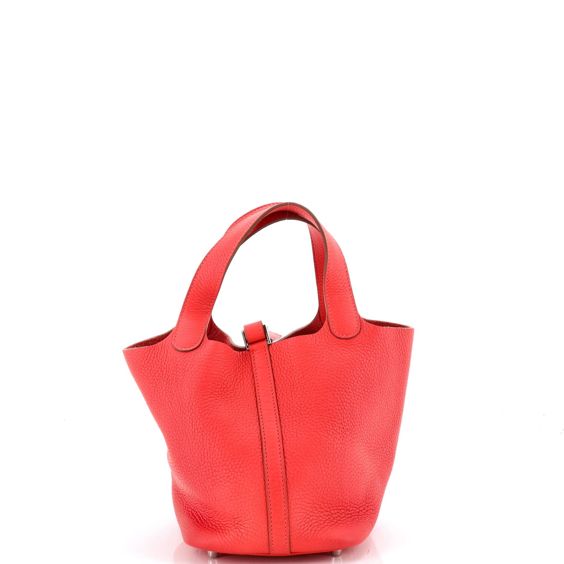 Pre-Owned Hermes Picotin Bag Clemence PM, Alternate, color, Rose Jaipur