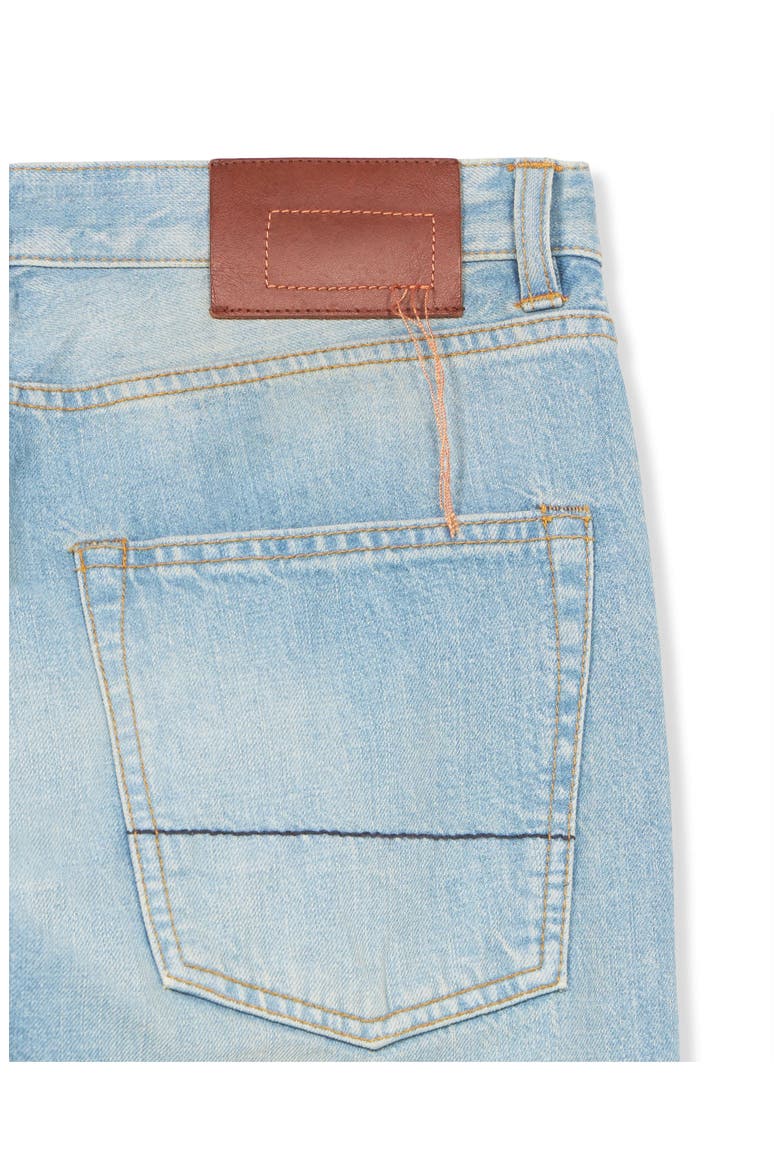 966 John Stone Wash 5-Pocket Regular Fit Denim Trousers, Alternate, color, D250