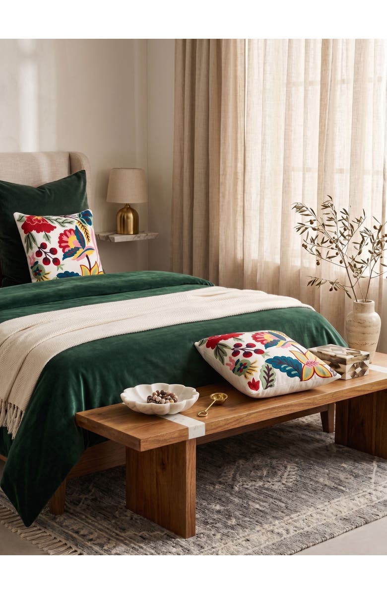 GAURI KOHLI Zagreb Throw Pillow Cover, Alternate, color, Multicolored