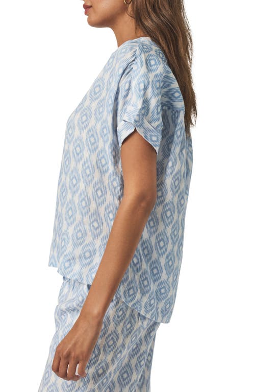 Splendid St.tropez Linen Blend Top