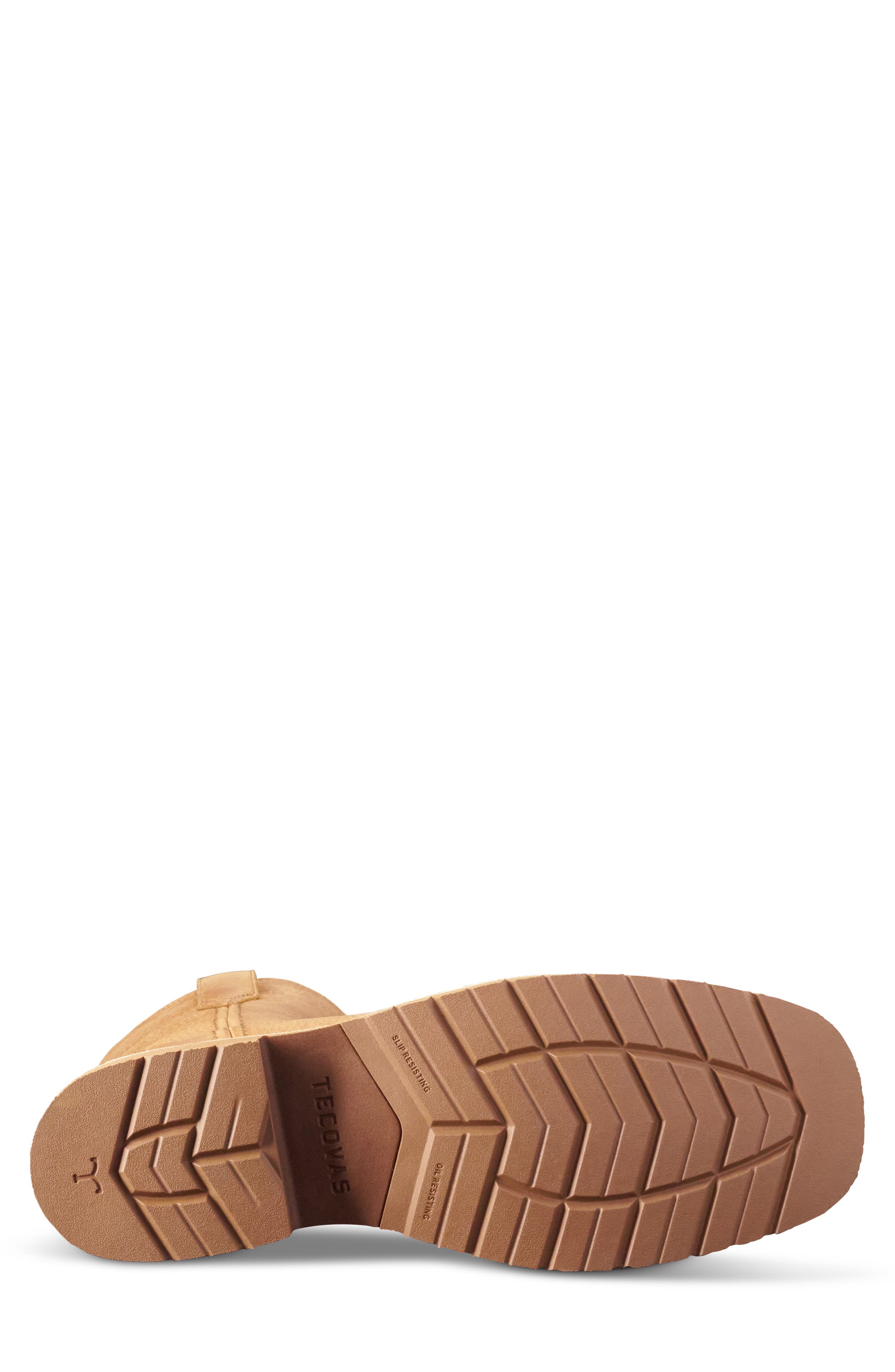 The Rugged Square Toe Leather Western Boot, Alternate, color, LIGHT TAN COWHIDE