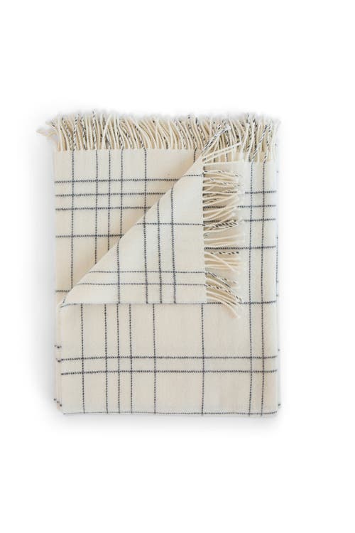 Evangeline Patterned Merino Throws