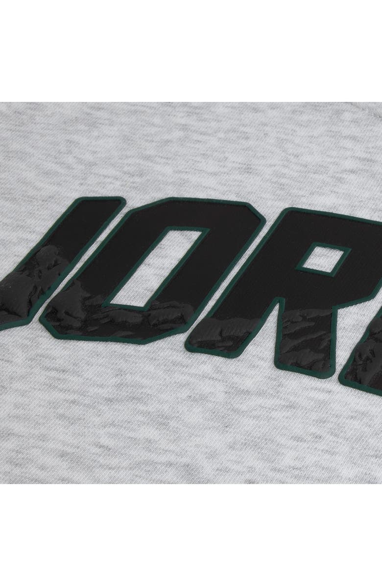 Jordan Kids' MJ AJ1 Fleece Hoodie & Joggers Set, Alternate, color, Birch Heather